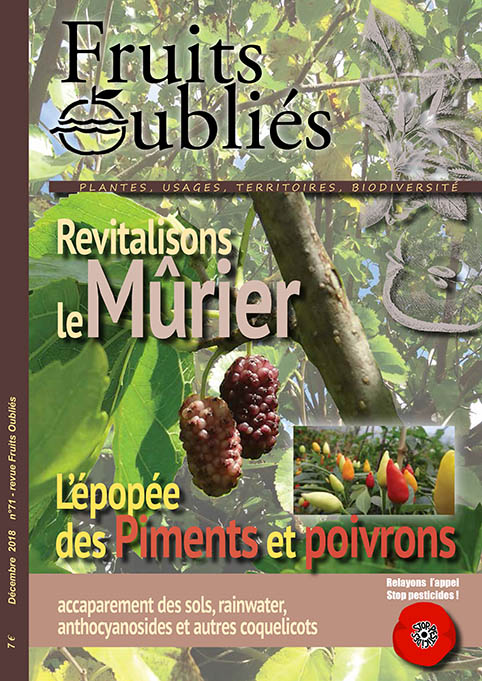 revue fruits oubliés n°71